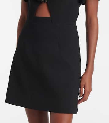 Robe Aubree en crêpe à fleurs | Rebecca Vallance