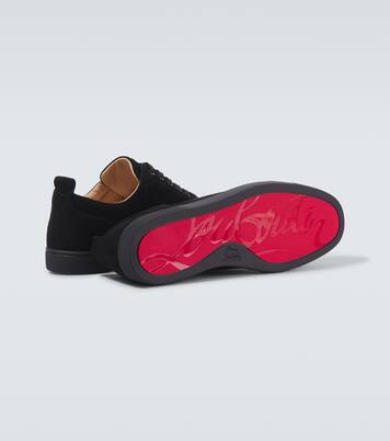 Sneakers Louis Junior in suede | Christian Louboutin