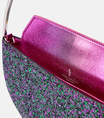 Pochette Purist Mini à paillettes | Aquazzura