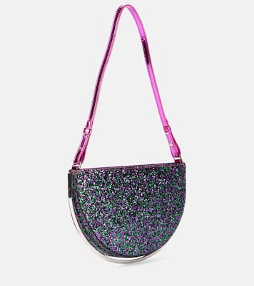 Pochette Purist Mini à paillettes | Aquazzura