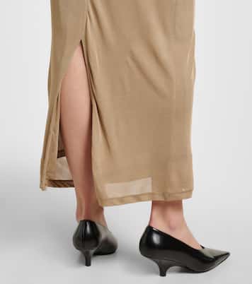 Draped jersey maxi dress | Toteme