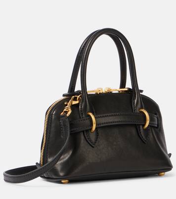 Aventure Mini leather tote bag | Miu Miu