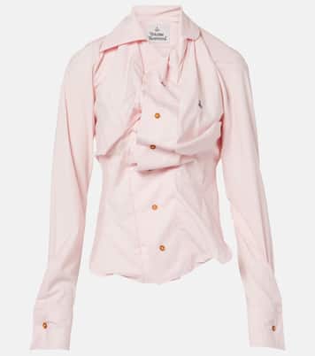 Chemise Orb asymétrique en coton | Vivienne Westwood