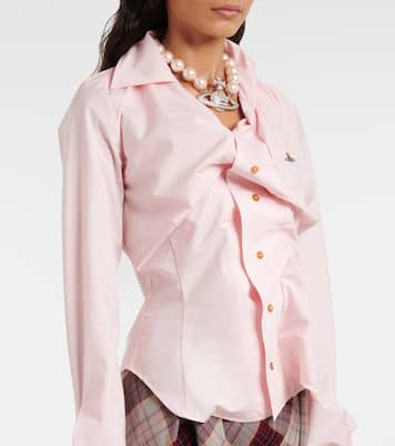 Chemise Orb asymétrique en coton | Vivienne Westwood