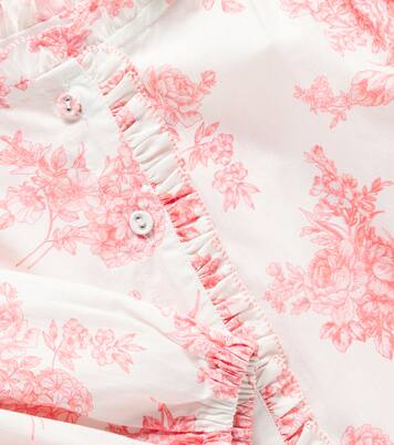 Tiffani toile de jouy cotton top | C'era Una Volta