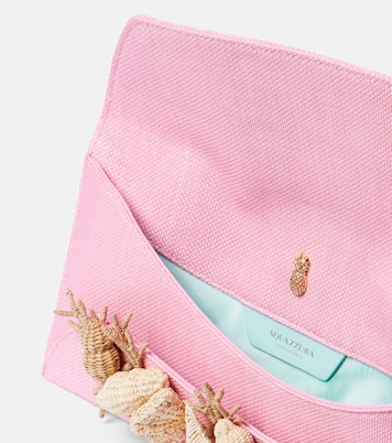 Clutch Marea Small mit Raffiabast | Aquazzura