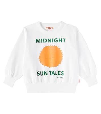 Sun Tales printed cotton sweatshirt | Tinycottons