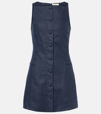 Ambra linen minidress | Faithfull