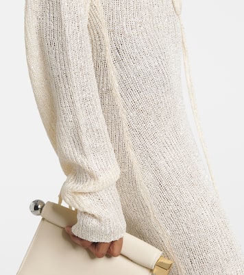 Kyle sequined knitted maxi dress | Bananhot