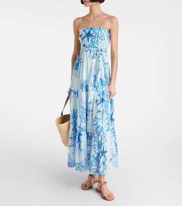 Maxikleid Thelma aus Baumwolle | Poupette St Barth