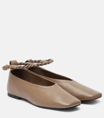 Steele leather ballet flats | A.Emery