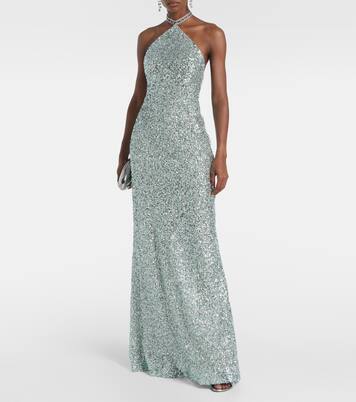Poseidon sequined gown | Taller Marmo