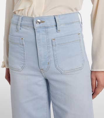 Anchor high-rise wide-leg jeans | Frame