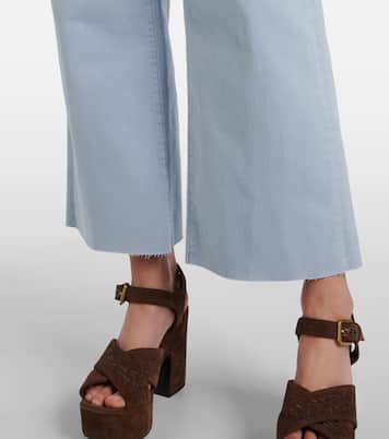 Anchor high-rise wide-leg jeans | Frame