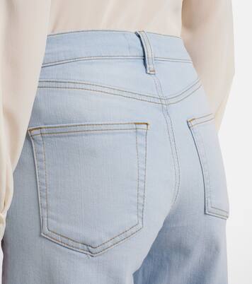 Anchor high-rise wide-leg jeans | Frame