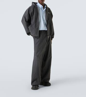 Jogginghose Trompe L'Oeil aus Denim | Balenciaga