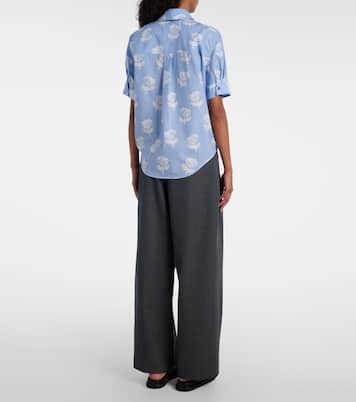 Bedrucktes Hemd aus Baumwollpopeline | Marni