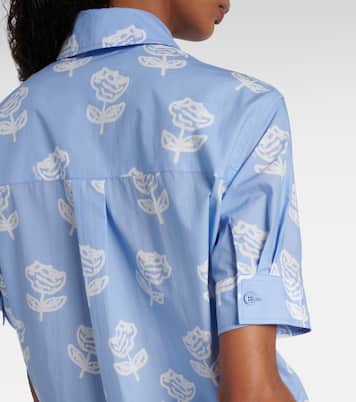 Bedrucktes Hemd aus Baumwollpopeline | Marni