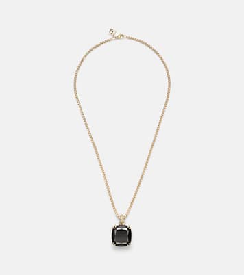 Halskette Marbella aus 18kt Gelbgold mit Onyx | David Yurman