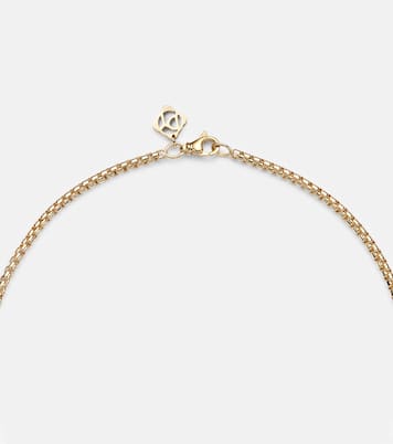 Halskette Marbella aus 18kt Gelbgold mit Onyx | David Yurman