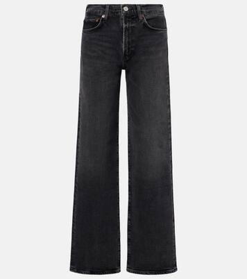 Harper mid-rise straight jeans | Agolde