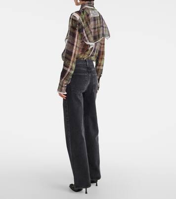 Harper mid-rise straight jeans | Agolde