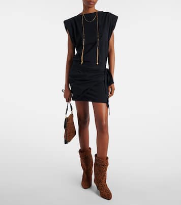 Dalby 55 leopard-print suede ankle boots | Isabel Marant