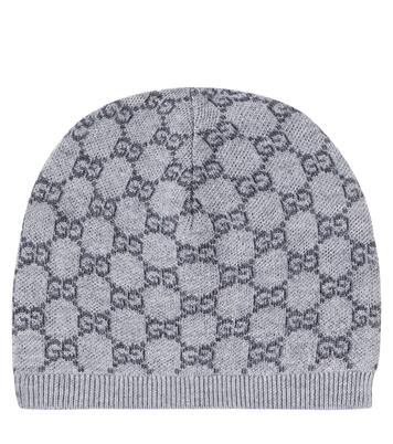 Baby GG ribbed-knit wool beanie | Gucci Kids