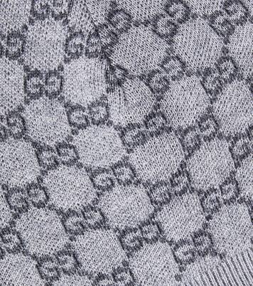 Baby GG ribbed-knit wool beanie | Gucci Kids