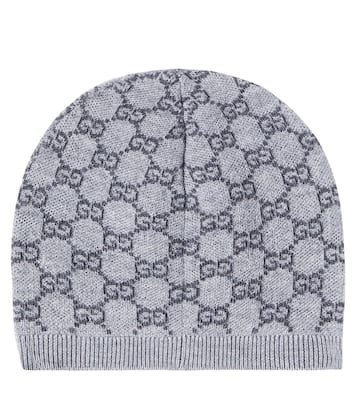 Baby GG ribbed-knit wool beanie | Gucci Kids