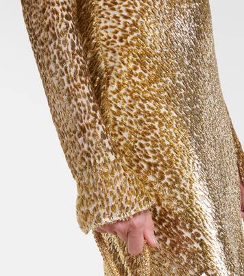 Robe longue Fil Coupé | Self-Portrait