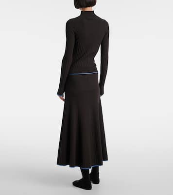 White Label Pullover Daniella aus Rippstrick | Proenza Schouler