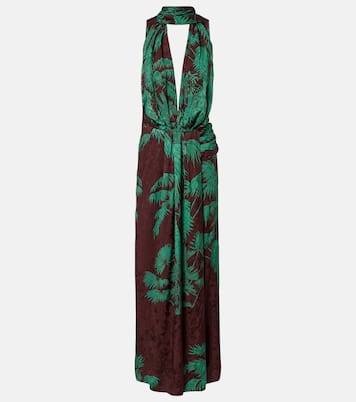 Summer Counts jacquard maxi dress | Johanna Ortiz
