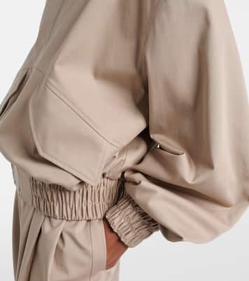 Wool and silk bomber jacket | Magda Butrym