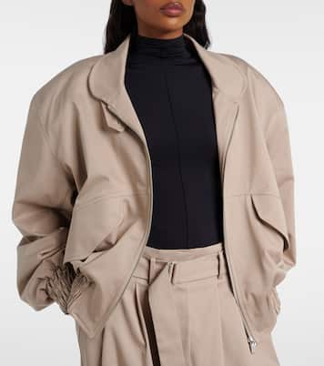 Wool and silk bomber jacket | Magda Butrym