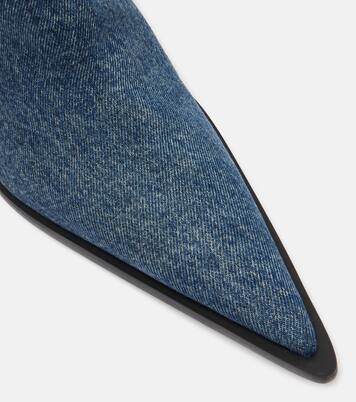 Bridge denim cowboy boots | Coperni