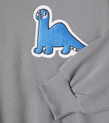 Dino cotton jersey sweatshirt | Mini Rodini