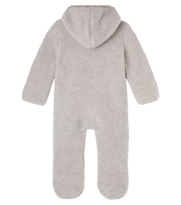 Baby wool onesie | Wheat