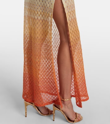 Wave lamé beach cover-up | Missoni