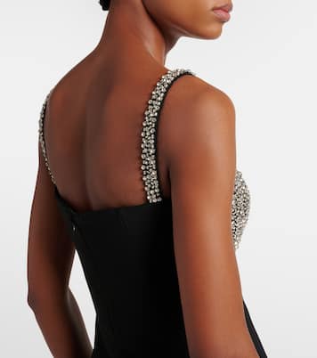 Lux embellished crêpe gown | The New Arrivals Ilkyaz Ozel
