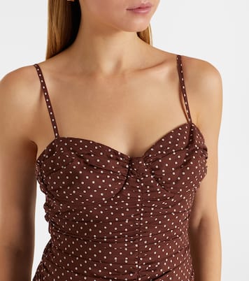 Edie polka-dot maxi dress | Posse