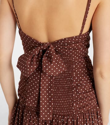 Edie polka-dot maxi dress | Posse