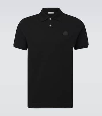 Logo cotton polo shirt | Moncler