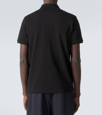 Logo cotton polo shirt | Moncler