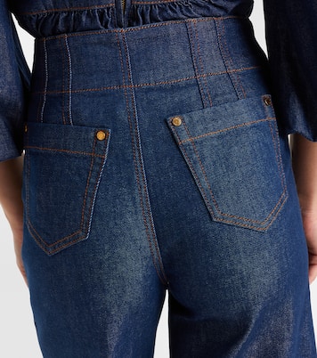 Awaken high-rise flared jeans  | Zimmermann