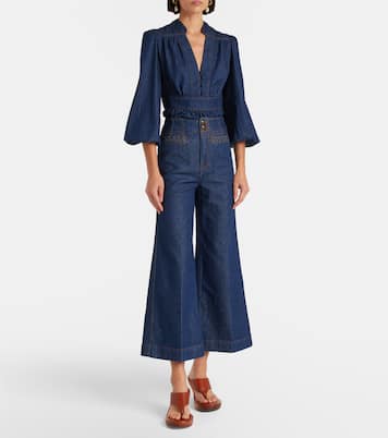 Awaken high-rise flared jeans  | Zimmermann