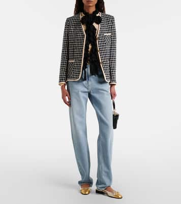 Valet Du Roi leather slingback flats | Valentino Garavani