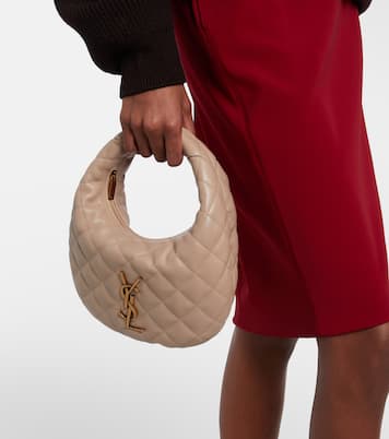 Icarino quilted leather top-handle bag | Saint Laurent