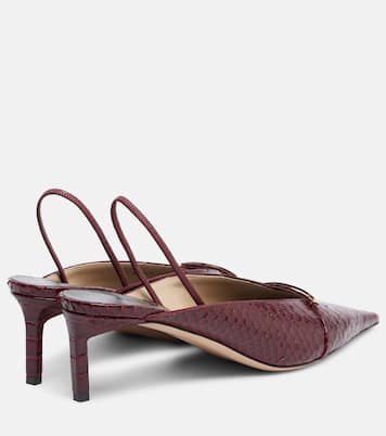Pumps slingback in pelle stampata | Tom Ford