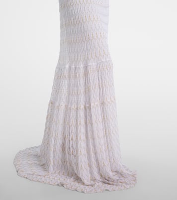 Robe aus Häkelstrick | Missoni